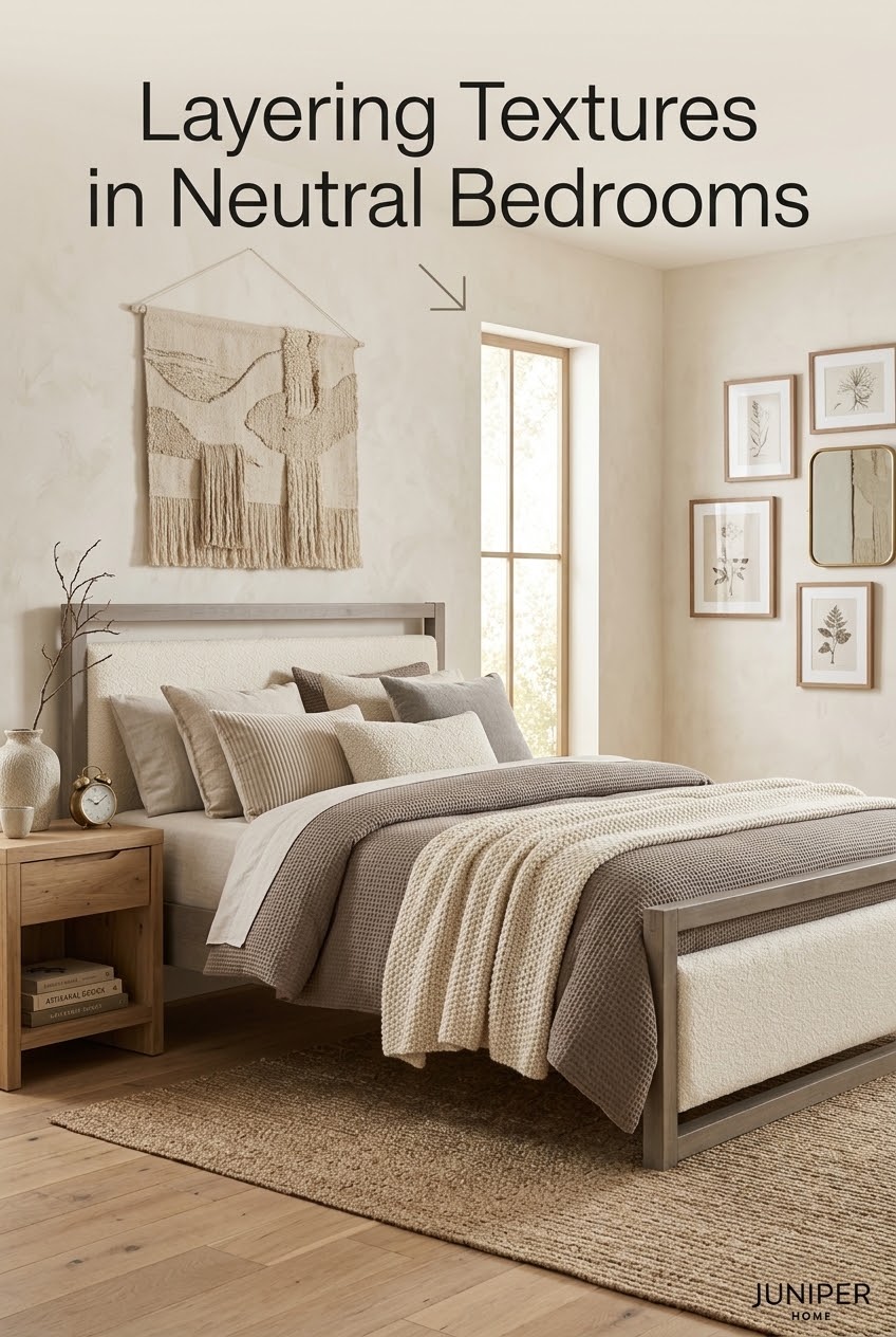 The Art of the Tactile Sanctuary: Layering Bouclé with Earthy Neutrals