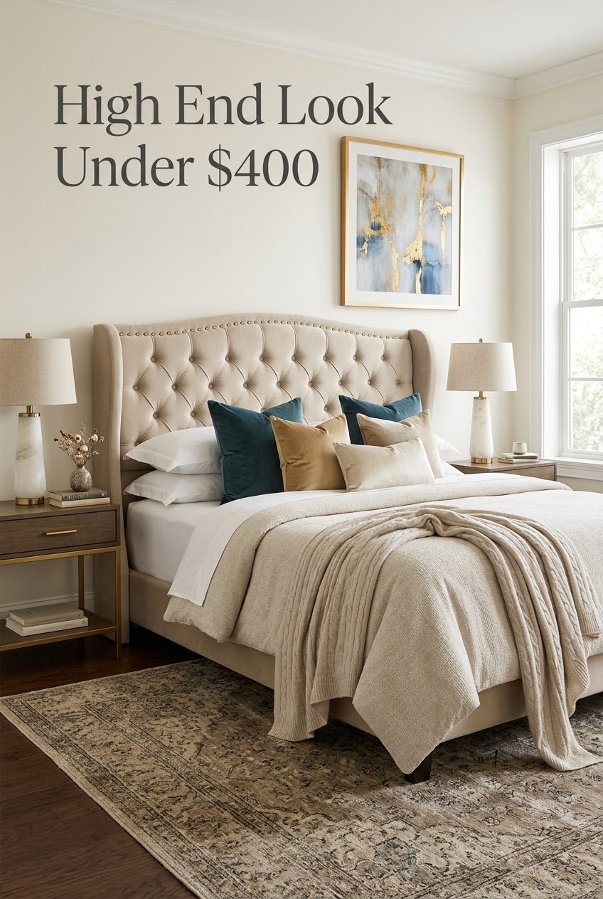 The Art of the Cocoon: How to Style a Cream Wingback Bed for Timeless Warmth