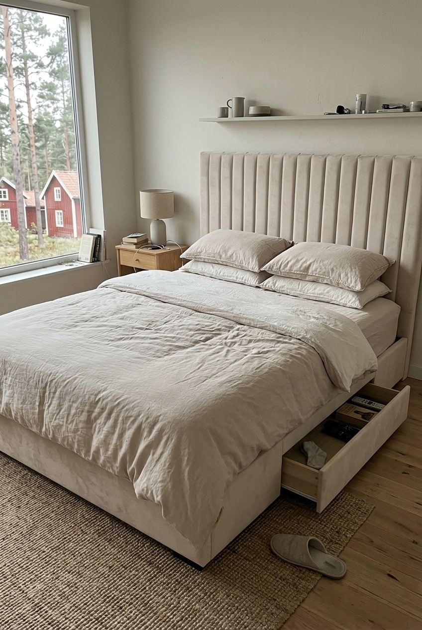 Sculpting the Sanctuary: How to Style the Vertical Channel Tufted Silhouette