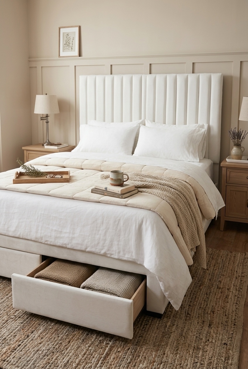 Sculpting the Sanctuary: How to Style the Vertical Channel Tufted Silhouette