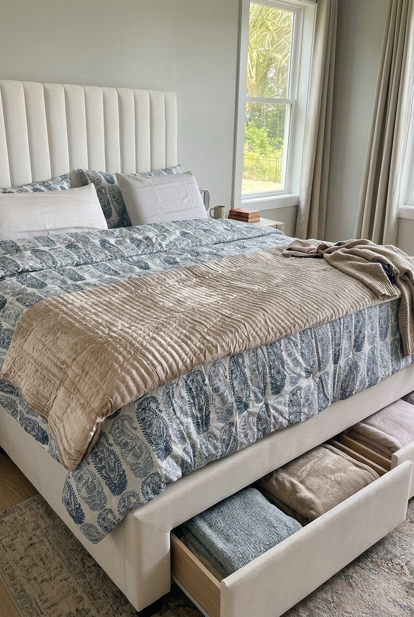 Sculpting the Sanctuary: How to Style the Vertical Channel Tufted Silhouette