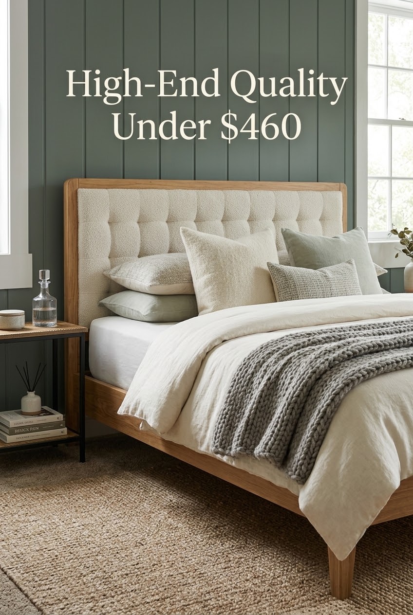 The Art of Tactile Restraint: How to Style a Cream Boucle Headboard in a Minimalist Bedroom