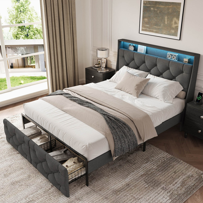 Harmonizing Classical Texture and Ambient Glow: The Curated Bedroom
