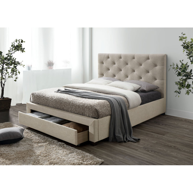 Latitude Run Upholstered Storage Platform Bed Xhx22743